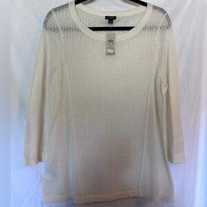 Ann Taylor sheer sweater